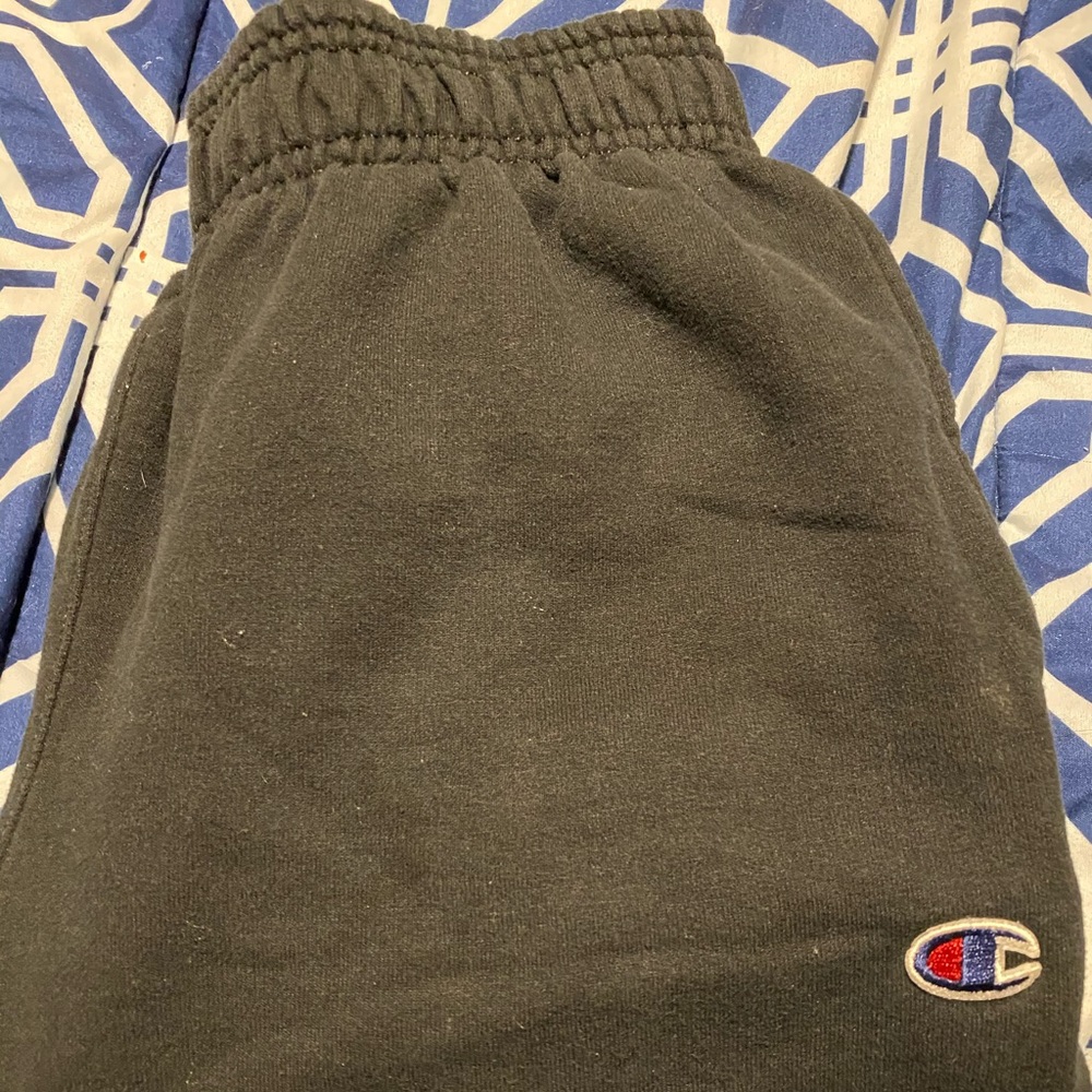 Black Champions Sweatpants